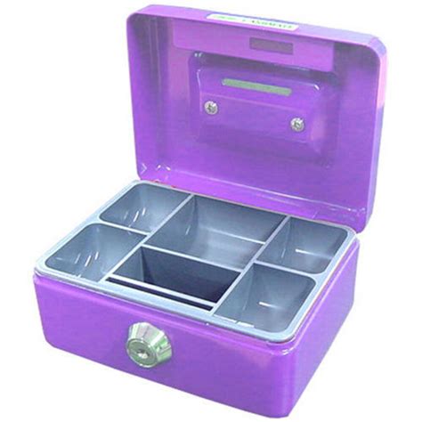 purple metal cash box|purple cash box for sale .